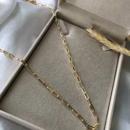 Colar Corrente Cartier - Banhado a Ouro 18K