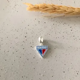Berloque Escudo Fortaleza - Prata 925