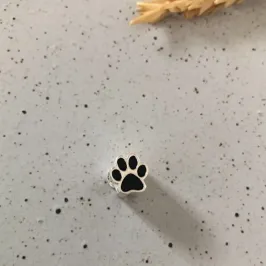 Berloque Separador Patinha Pet - Prata 925