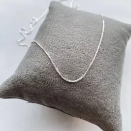 Colar Corrente Veneziana 45cm - Prata 925