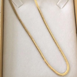 Choker Fita - Banhado em Ouro 18K