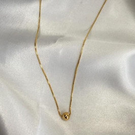 Colar Bolinha - Banhado a Ouro 18K