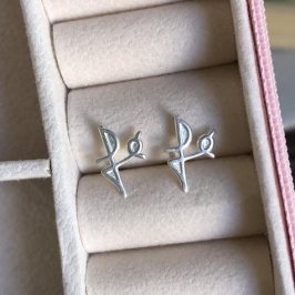 Brinco Fé - Prata 925
