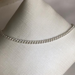 Pulseira Elo Grumet 18,5cm - Prata 925