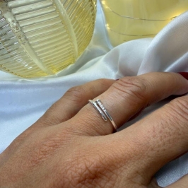 Anel Prego Inspiração Joia - Prata 925