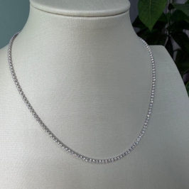 Colar Choker Riviera Cravejada Zircônias