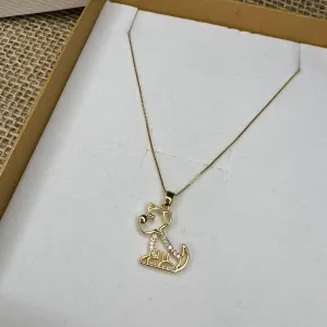 Colar Corrente Veneziana Dog Pet - Banhado a Ouro 18K