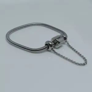 Trava Berloque com Corrente  - Aço Inoxidável