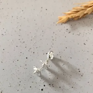 Berloque Halteres - Prata 925