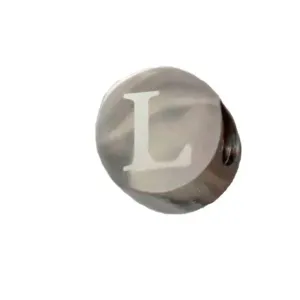 Berloque Separador Letra L - Aço Inoxidável