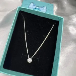 Colar Ponto de Luz Redondo 5mm - Prata 925