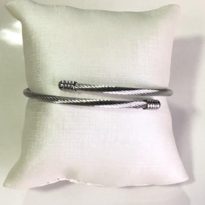 Bracelete Torcido - Aço Inoxidável