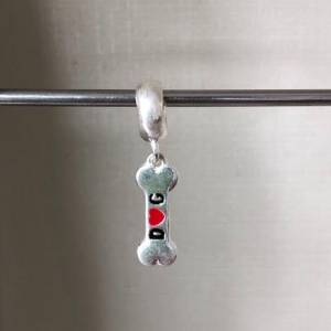 Berloque Ossinho Dog - Prata 925