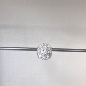 Berloque Separador Corações Vazados - Prata 925