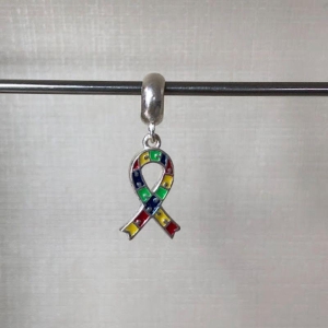 Berloque Símbolo do Autismo - Prata 925