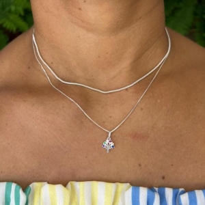 Pingente Árvore da Vida Cravejado Zircônias  Coloridas- Prata 925