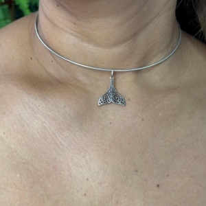 Choker Aro Rígido Redondo - Prata 925