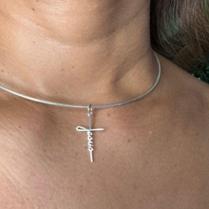 Pingente Jesus - Prata 925