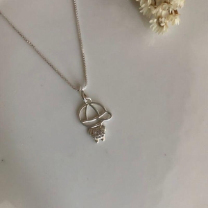 Pingente Menino Cravejado Médio - Prata925