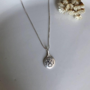 Pingente Trevo 4 Folhas - Prata925
