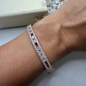 Bracelete Estilo Riviera - Banhado a Ouro 18k