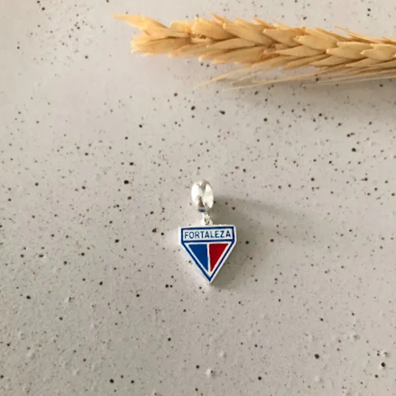 Berloque Escudo Fortaleza - Prata 925