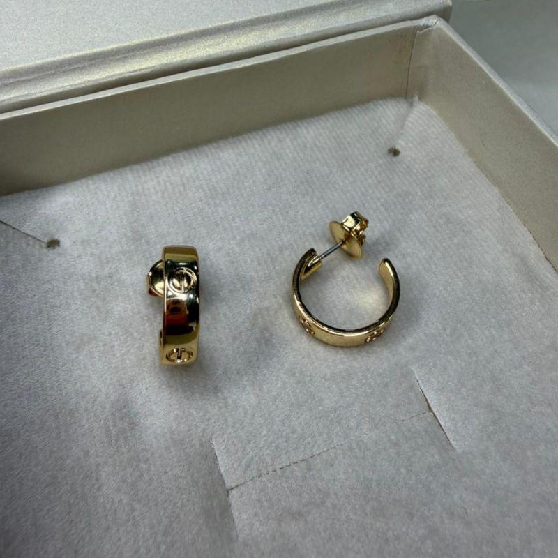 Brinco Argolinha Inspiração Joia - Banhado a Ouro 18k