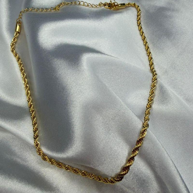 Choker Fio Baiano  - Banhado a Ouro 18k