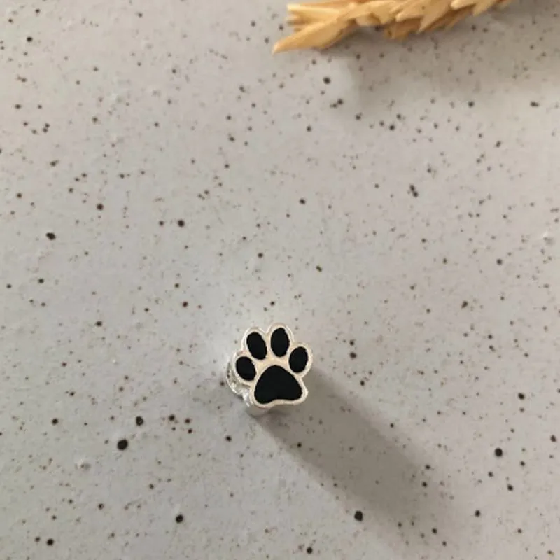 Berloque Separador Patinha Pet - Prata 925