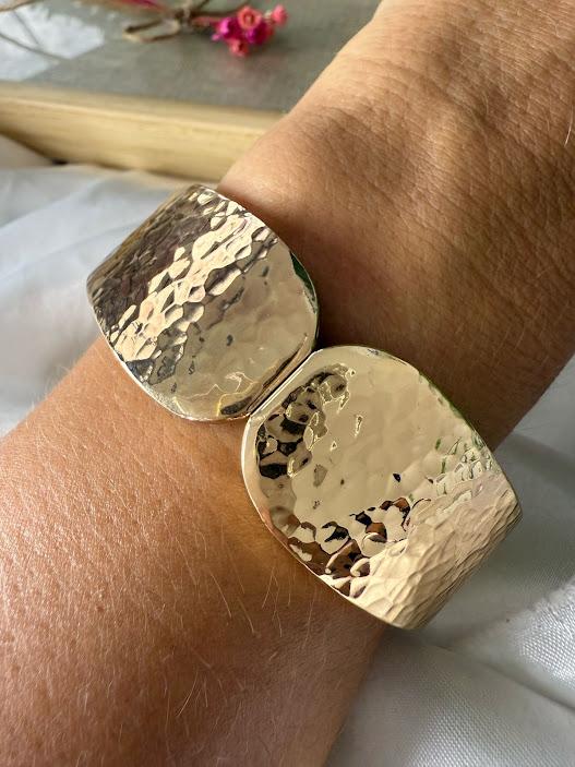 Bracelete Martelado -