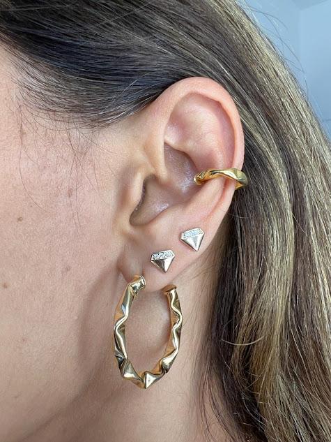 Piercing Fake Juliete - Banhado a Ouro 18K
