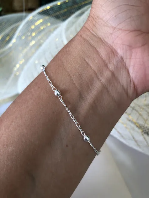 Pulseira Bolinhas - Prata 925