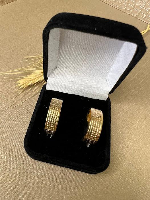Aliança Aro Trabalhado - Banhado a Ouro 18K