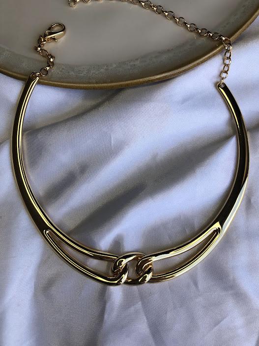 Choker Aro Orgânico - Banhado em Verniz Italiano