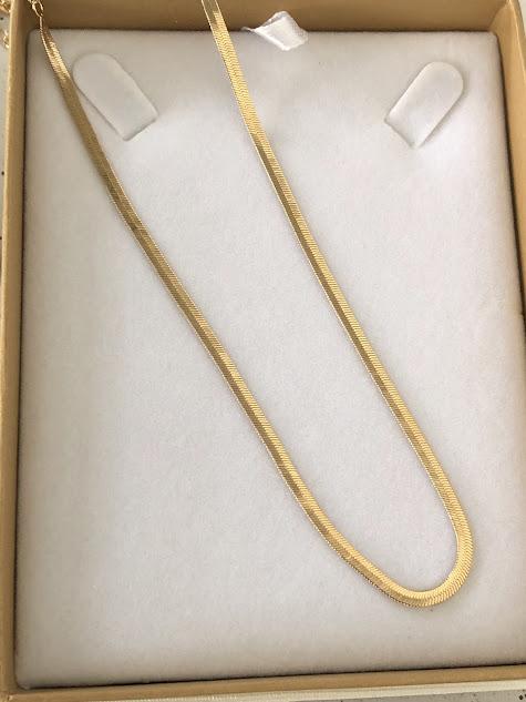 Choker Fita - Banhado em Ouro 18K