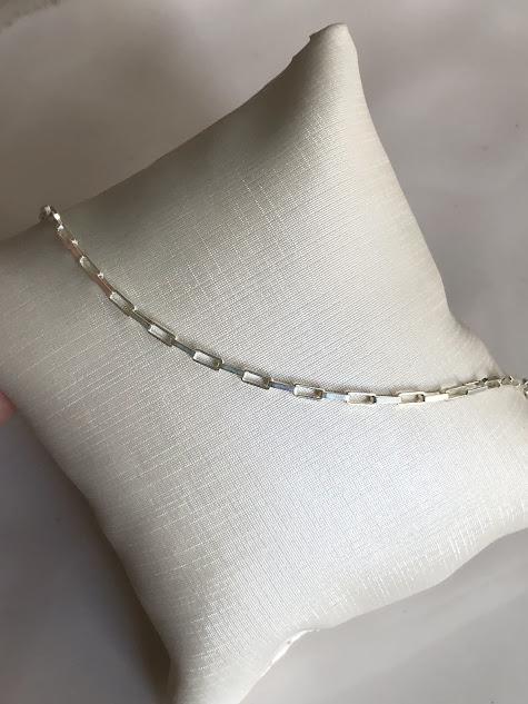 Pulseira Elo Cartier Alongado 20cm - Prata 925