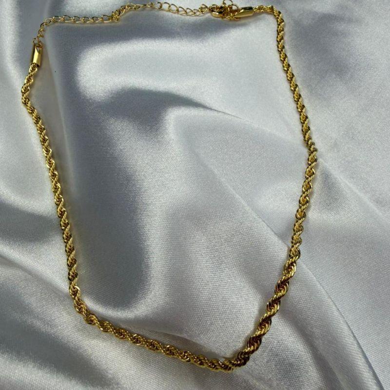 Choker Fio Baiano  - Banhado a Ouro 18k