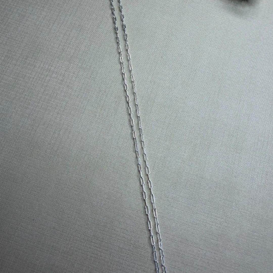 Corrente Longa Estilo Cartier Tijolinho Pequeno 60cm - Prata 925